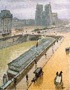 Marquet, Albert Rainy Day in Paris oil